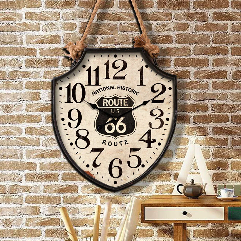 Digital American Clock Wall Vintage Decoration Aesthetic Large Designer Clock Minimalist Reloj Mural Pared Stylish Room Clock