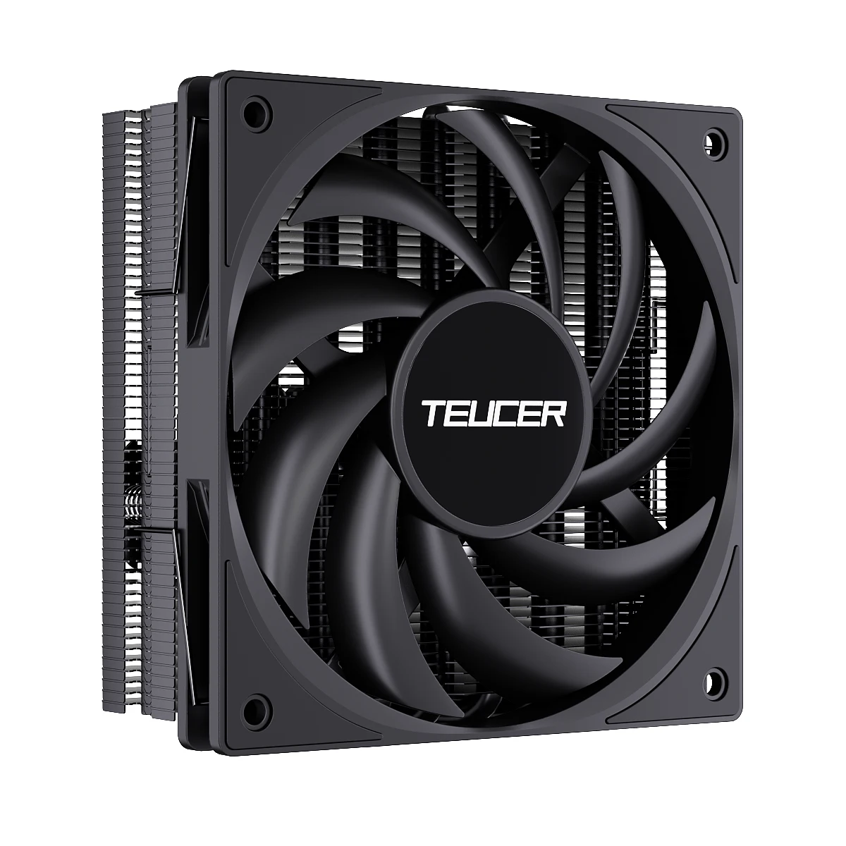 Imagem -05 - Teucer Ut75 Tubo de Calor Cpu Cooler Tdp 200w Equipado com Ventilador Ut12023 Fdb para Am5 Am4 e Intel Lga1700 1200 2011