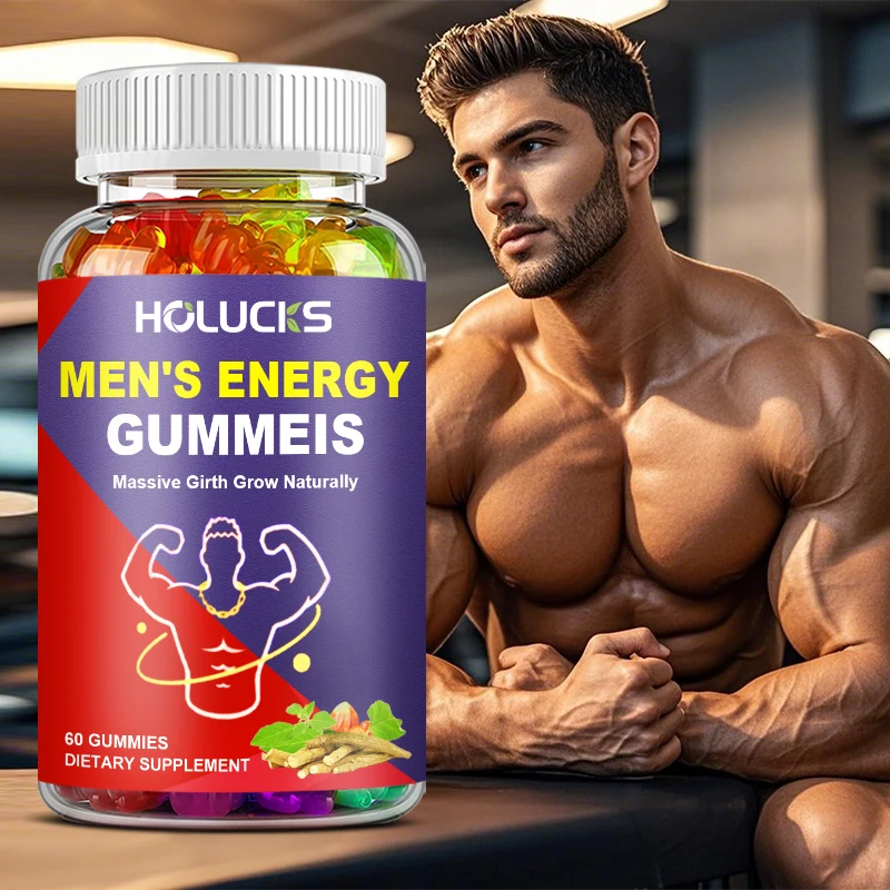 

Men Energy Gummies, Official Holucks for Massive Girth Gummies Supplement Support, Premium Advanced Formula Energy & Performance