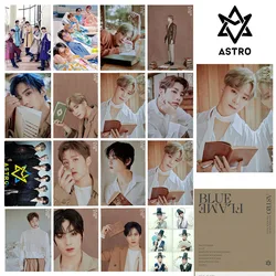 Kpop ASTRO MIni Six Albums BLUE FLAME LOMO Photo Card Rocky JIN JIN MJ Yoon SanHa Moon Bin EunWoo Postcard Fans Collection Gifts