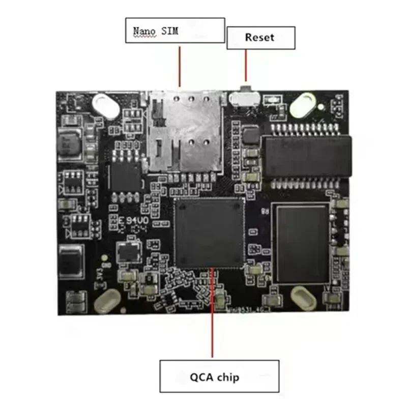 QCA9531 4G WiFi PCBA Router Module support Open-Wrt TTL  WIFI  4G router sim CPE