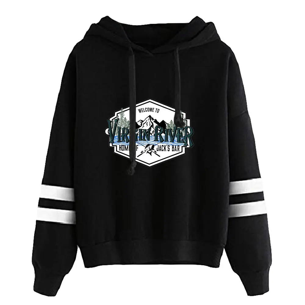 Jungfrau Fluss Saison 4 Unisex Taschen lose Barren Ärmel Sweatshirt Frauen Männer Hoodie amerikanische TV-Serie Mode Kleidung