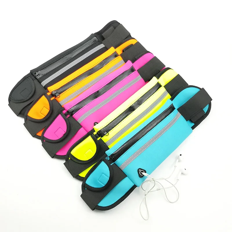 Sports Waist Pack Women Men Running Belt Waist Bag Waterproof Wallet Men Pouch Belt Portable Phone Holder Phone Bag