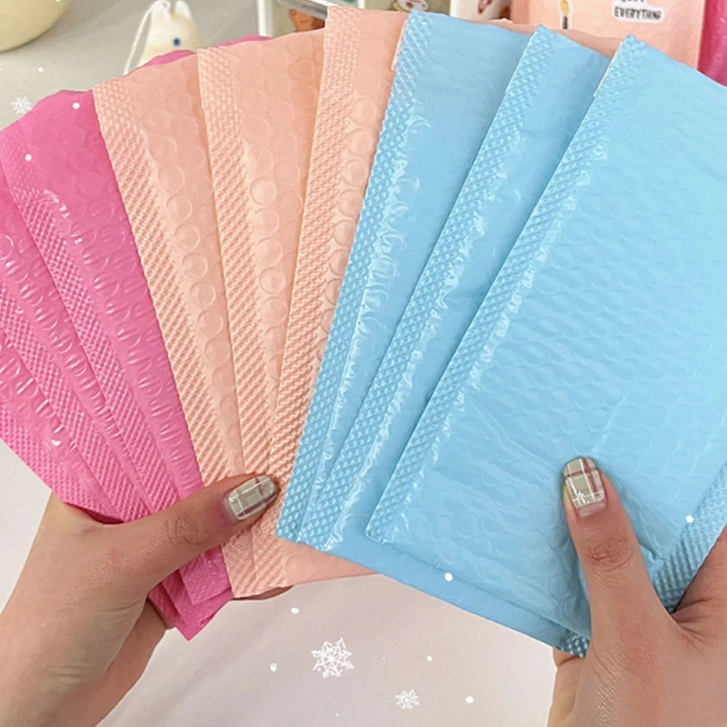 

10Pcs Waterproof Bubble Mailers Padded Envelopes Packaging Bags Shipping Bags Festival Gift Packaging Supplies