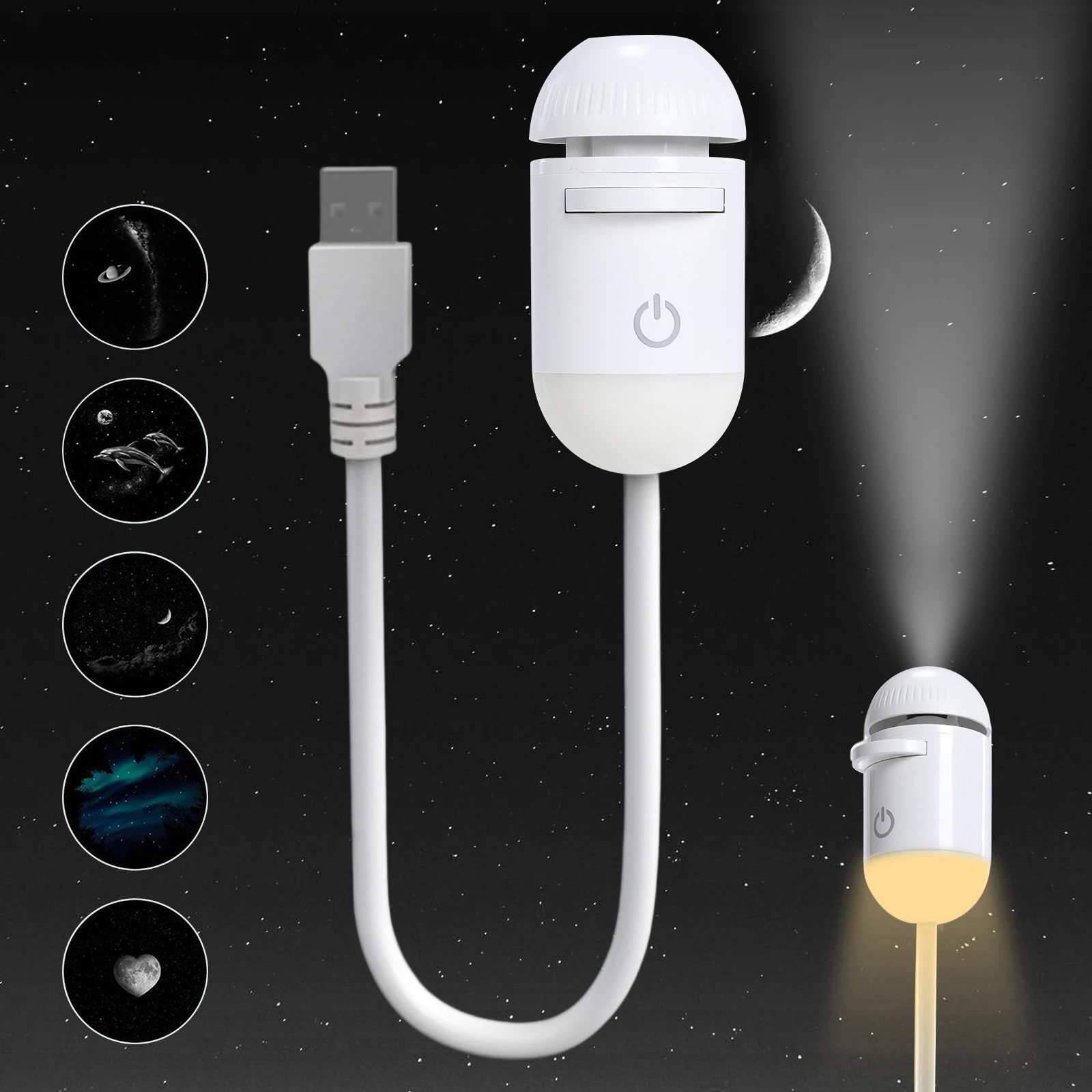 USB Star Night Light Nebula Ceiling LED Lamp Ceiling Light Starry Sky Ambient Lamp for Bedroom Birthday Gifts for Kids Teens