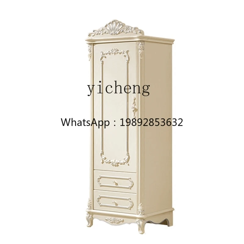 YY Beauty Salon Storage Cabinet European Style Single Door Wardrobe Two Door Closet 2 Door Bedroom Cabinet