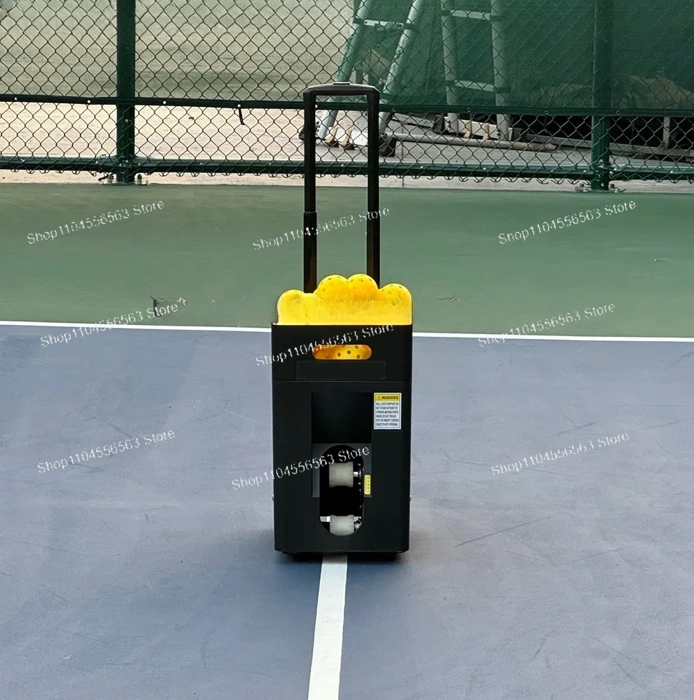 Automatic Ball Launcher Machine with APP Remote Control Speed Adjustable for Home Club Coach Training Tennis Practice Equipment
