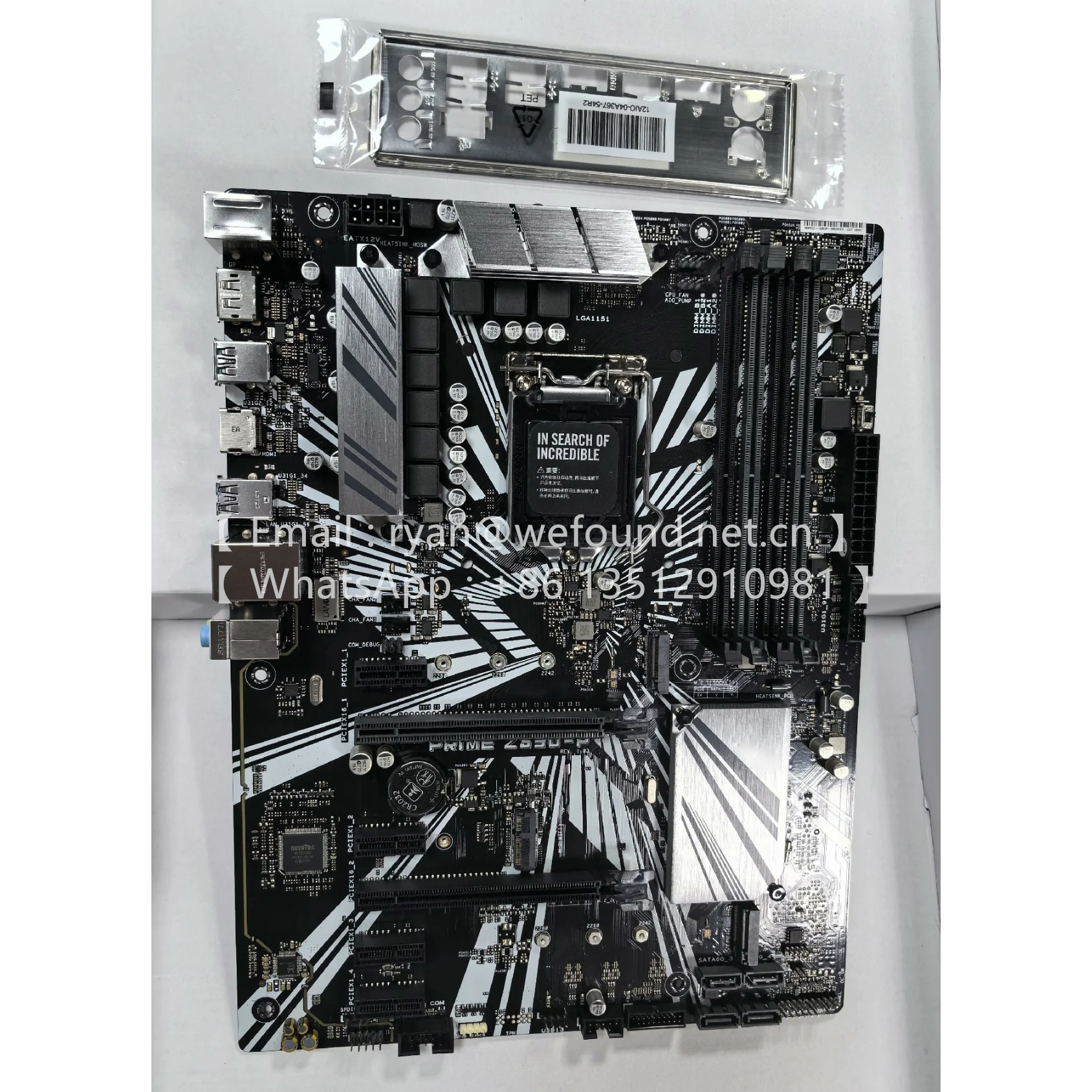 PRIME Z390-A, Z390-P, Z490-P ,Z590-P ,X570-P  motherboard