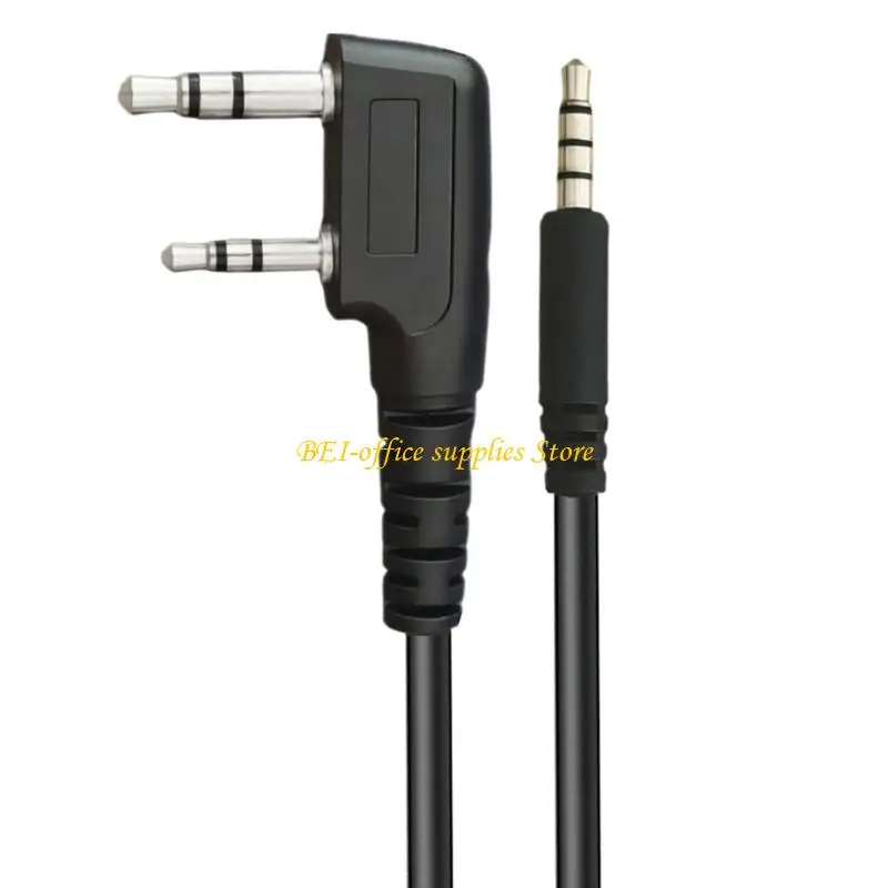 

A9LC PTT позволил K Hearsets на 3,5 -мм адаптеры Bord Walkies Talkies Sound Cable для использования внешних динамиков в и