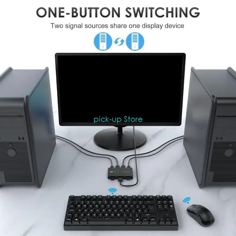 

Q5WA KVM-переключатель, совместимый с HDMI2.0, Usb3.0 Sharer, 5 Гбит/с, быстрый и понятный компьютерный принтер, переключатель