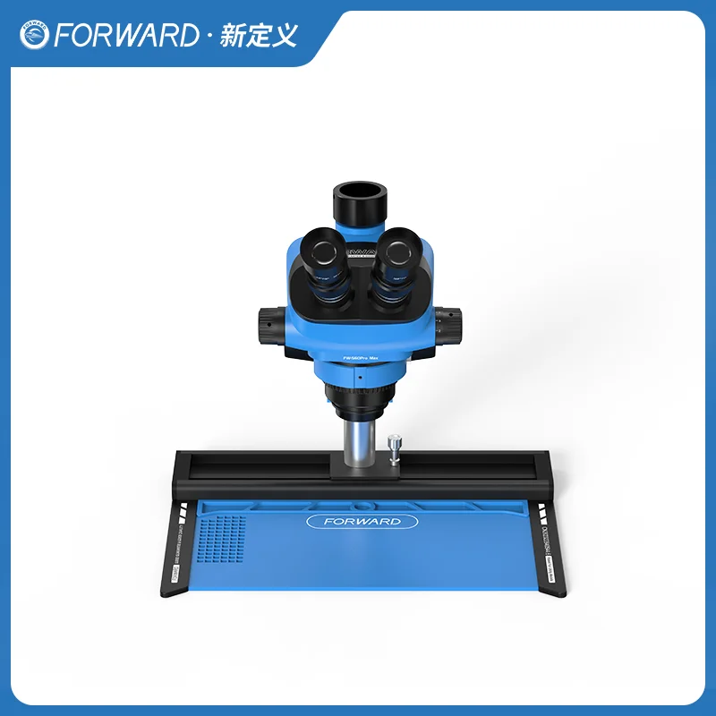 モノフォビア青　プロトセット FORWARD × SOPTOP Trinocular Continuous Zoom Microscope 4K Camera