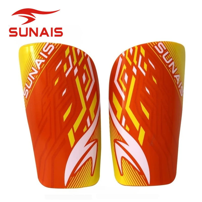 SUNAIS Adult Football Shin Pads Ultra Light Plate Knee Leg Protector Thick Unisex Soccer Guard Sport Safety Kid 537505