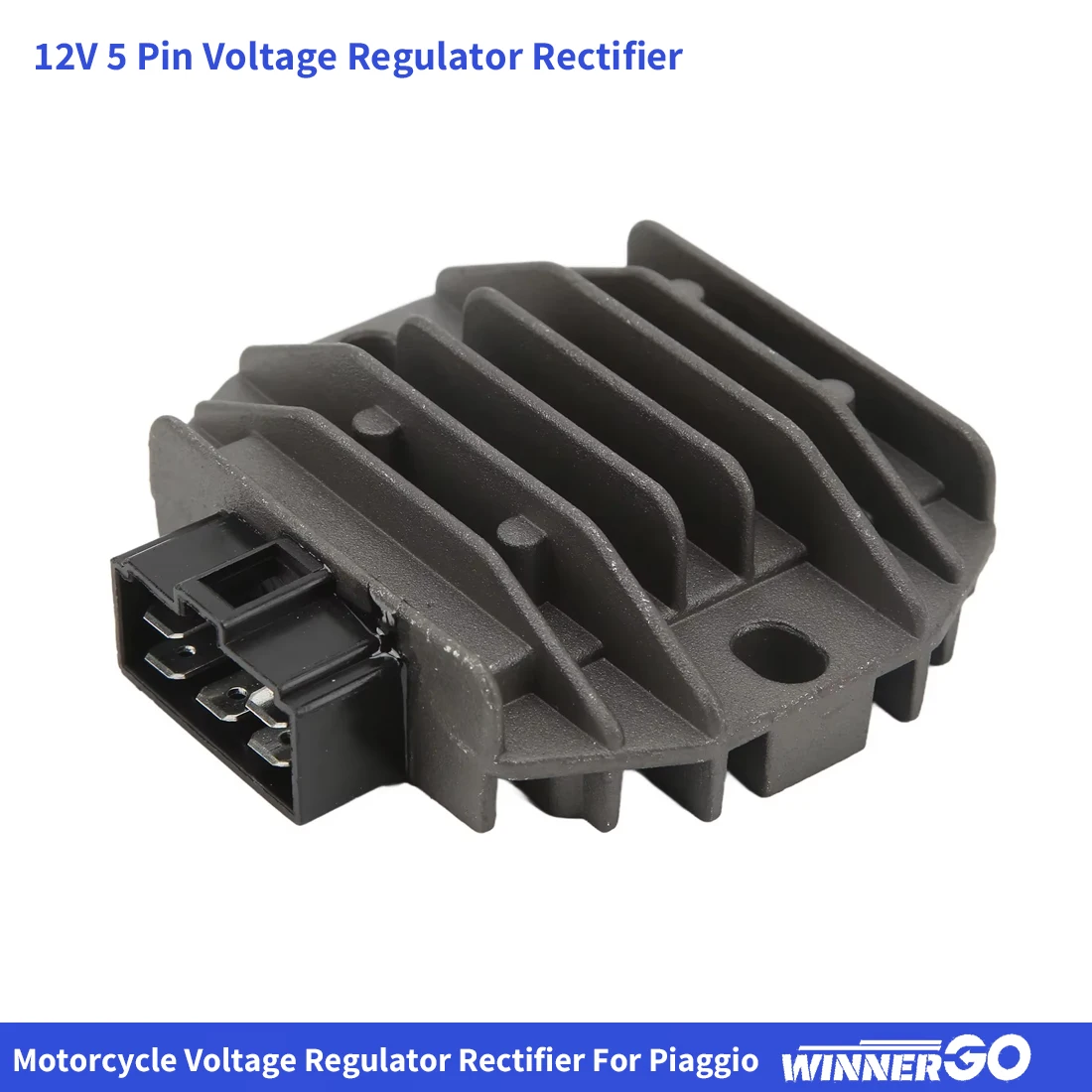 Rectificador regulador de voltaje para motocicleta, para Piaggio APE 50 180 Skipper Liberty 125 Fly 200 Carnaby Beverly X9