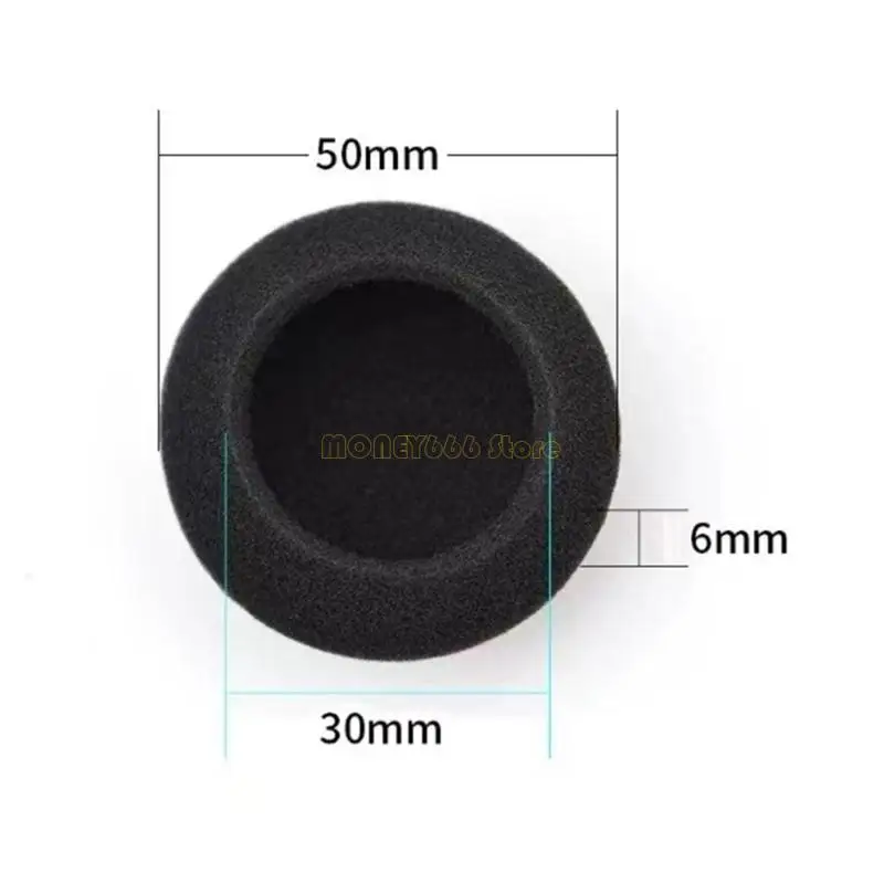 F62C Прочные наушники для наушников H330 H340 H600. Ушные подушки 50x50 мм