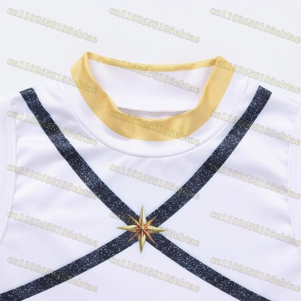 Costume da cacciatori cosplay de demone per ragazze 3-14 anni Bambini Cantante pop dorato Costumi di Halloween per bambini Vestito da palcoscenico