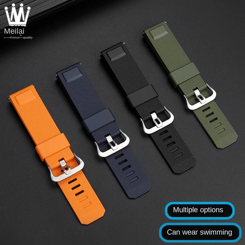 حزام ساعة من السيليكون للكاسيو ، حزام ساعة سريع التحرير ، سوار ساعة ، PRW-6900Y ، PRW-6800 ، PRW-3400 ، PRW-60 ، PRW-70 ، PRW-50Y ، 23 مللي متر