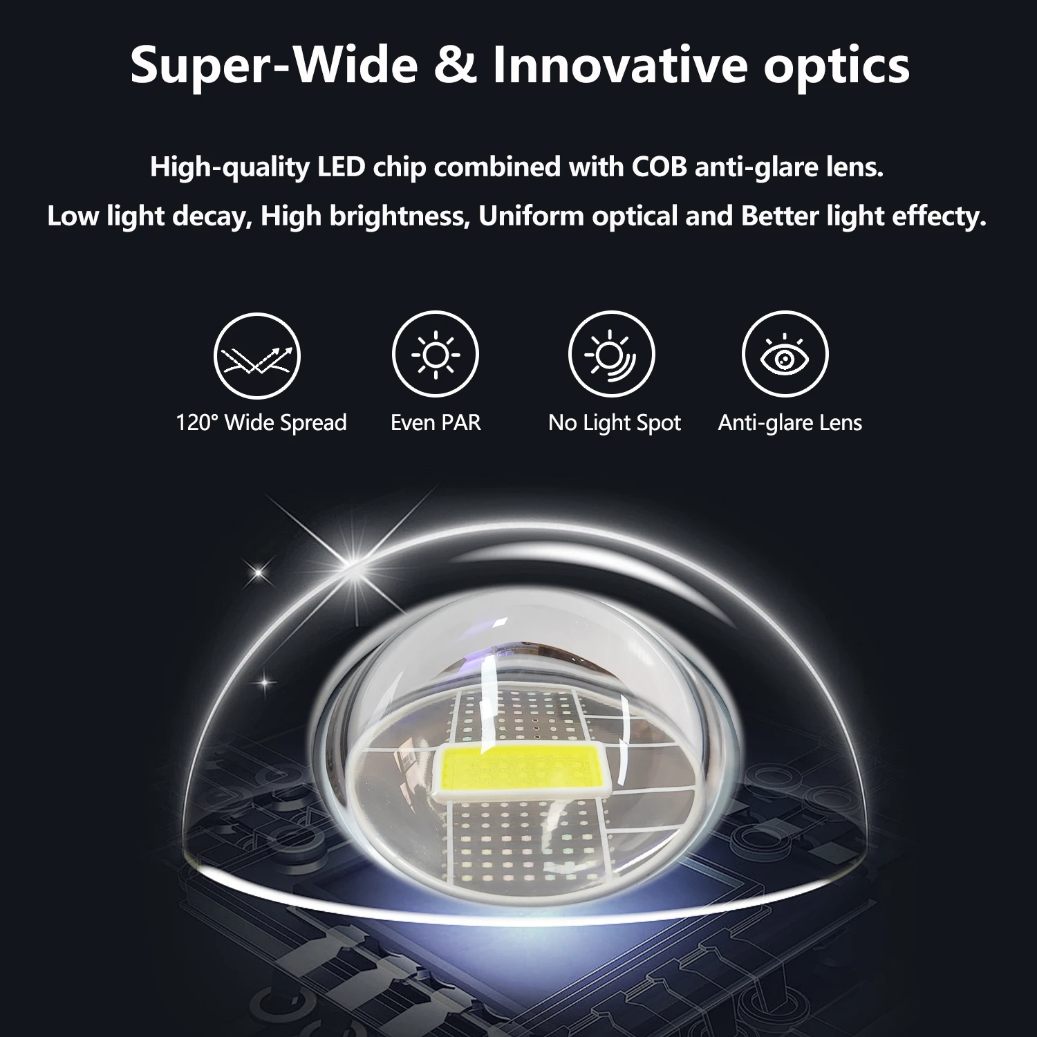 Neuestes PopBloom RL80 Nano-Aquariumlicht, professionelle LED-Aquariumlampe mit hohem PAR für SPS/LPS-Korallen, Salzwasserfische, Aquarium-LED – Detail 4