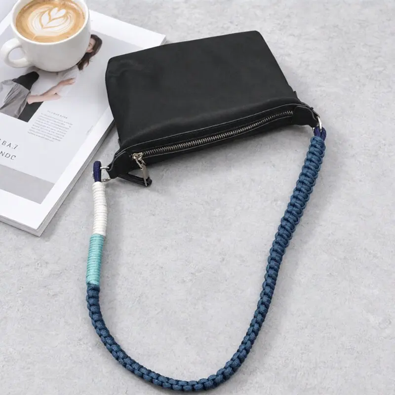 Hand-Woven Bag Strap Replaceable Shoulder Crossbody Accessories DIY Transformation Camera Straps