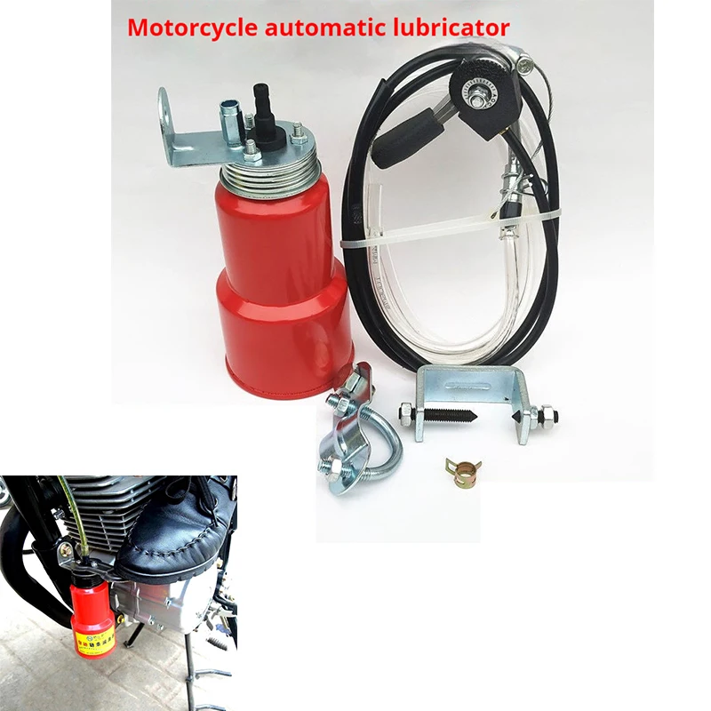 Motorcycle Chain Lubrication Kit Chain Automatic Grease Lubricator Chain Lubricator Oiler Oiler Maintenance General Modification