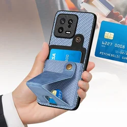 Magnet Buckle Case For Xiaomi 15T 13T 11T 13 Mi 11 Lite 5G NE 10T 11i 11X Pro Kickstand Card Slot Wallet Leather Case Back Cover