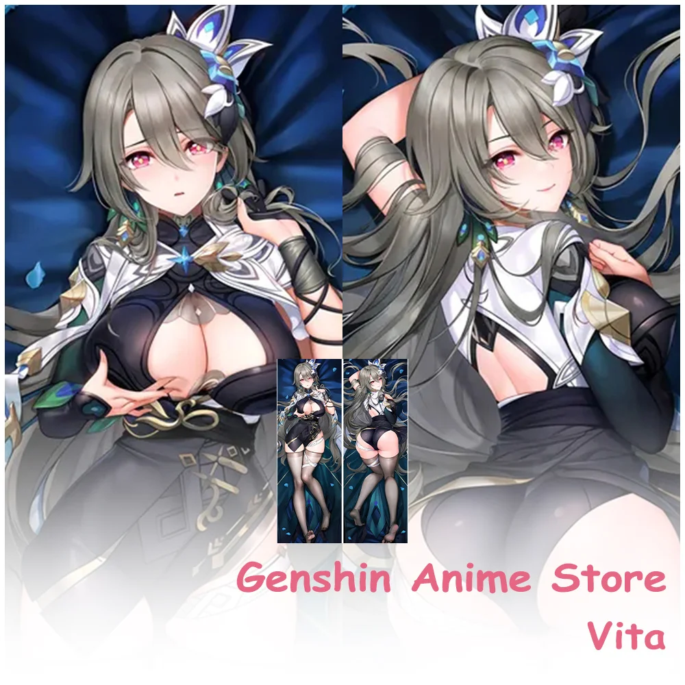 

Игра Honkai: Star Rail Vita Body Dakimakura, чехол для косплея, реквизит, аниме, двухсторонняя наволочка с мультяшным принтом Vita Otaku