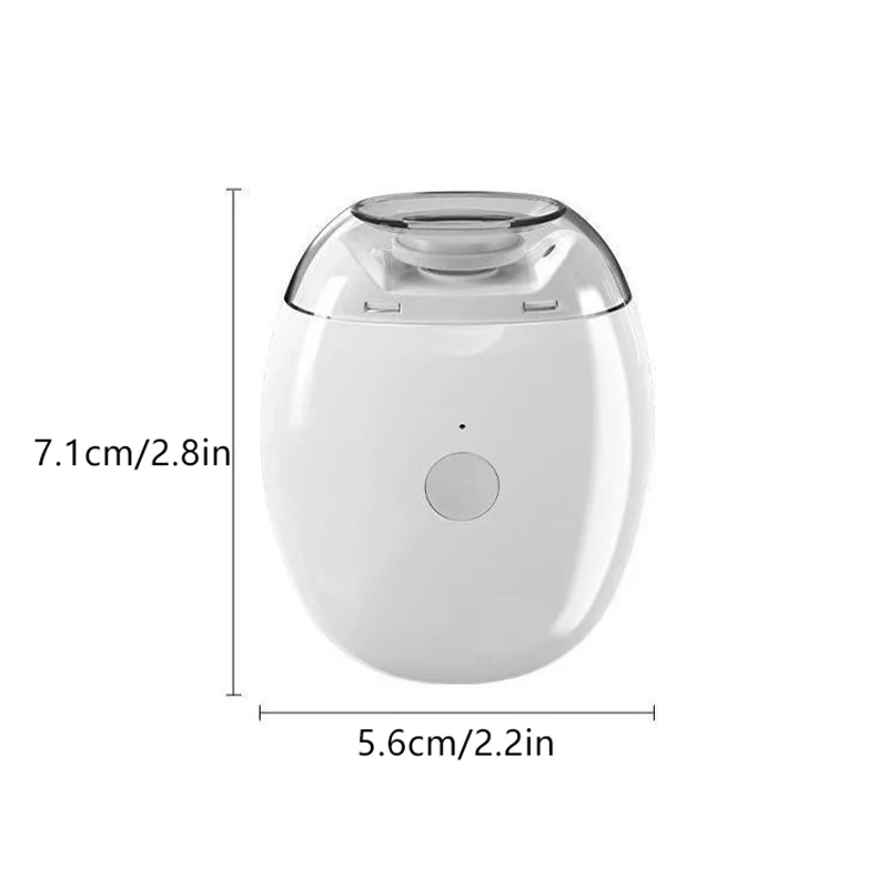 เครื่องตัดเล็บไฟฟ้าอัตโนมัติ สำหรับตัดเล็บมือและเล็บเท้า สำหรับผู้ใหญ่และเด็ก พร้อมกรรไกรตัดเล็บและที่ลับคม