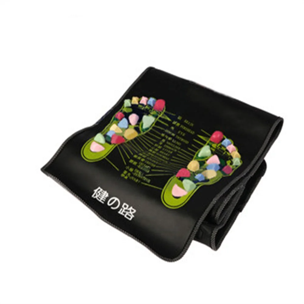 وسادة تدليك القدم لضغط الإصبع المقلدة من حصاة لصحة القدم والاسترخاء #2