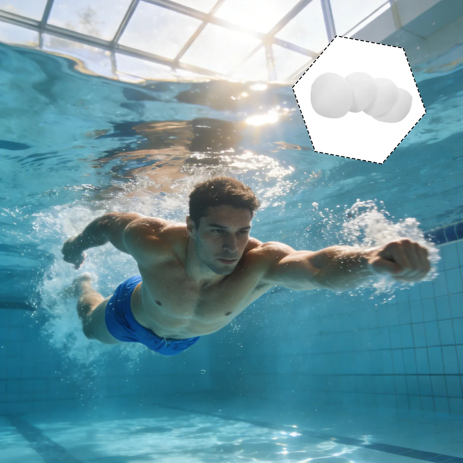 

4Pcs Men's Underwear Cup Bulge Enhancing U Convex Soft Pad Groin Protector for Swimming Athletics Breathable Athletic Brief