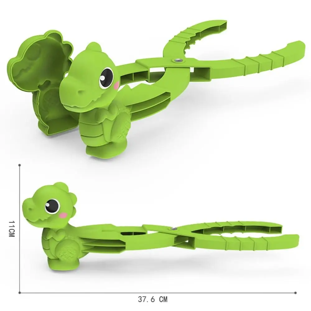New PP Snowball Clip Multi-shape Kids Toys Snowball Maker Cartoon Snowball Tool Snow Grasping Clamps Winter