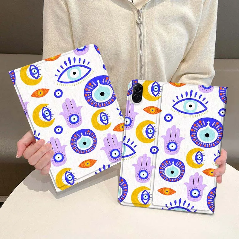 

Eye Cartoon Illustration For Honor Magic Pad 6 7 X8 V6 V7 Pro V8 X9 8 V8 9 13 X8a 2 V9 GT X9a X9 GT2 13.3 Inch Tablet Case
