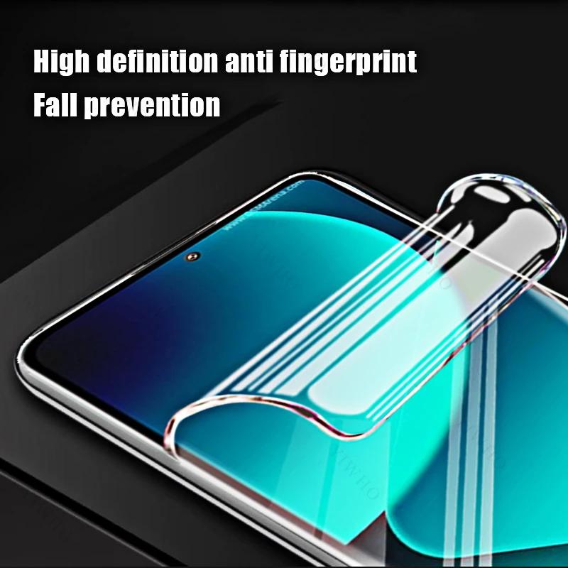 4-1pcs for Xiaomi 13T 12T 11T Pro Screen Protectors HD Soft Hydrogel Film for Xiaomi 13TPro 12TPro 11TPro Anti-Shatter Not Glass
