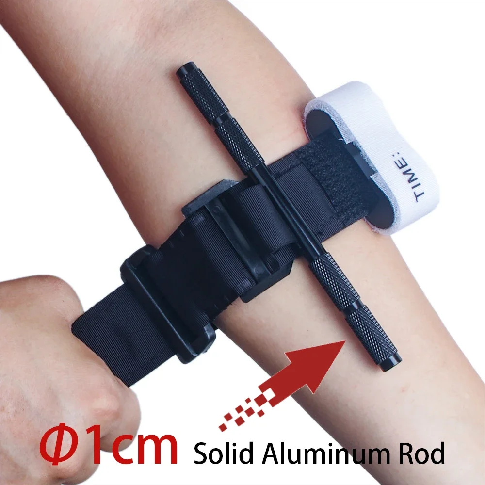 One-Handed Tourniquet Aluminum Rod Operation Spinning First-Aid  Supplies Tactical Emergency Rescue Life Survival Tool