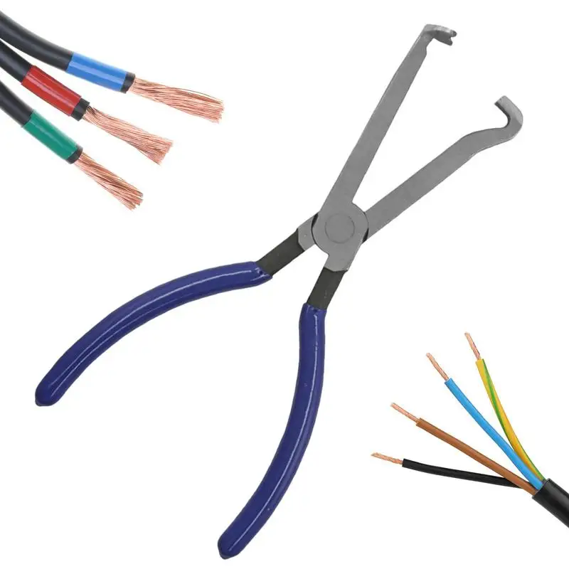 Fuel Line and Electrical Disconnect Pliers For Car Electrical Connector Disconnect Pliers Long Spark Plug Removal Pliers