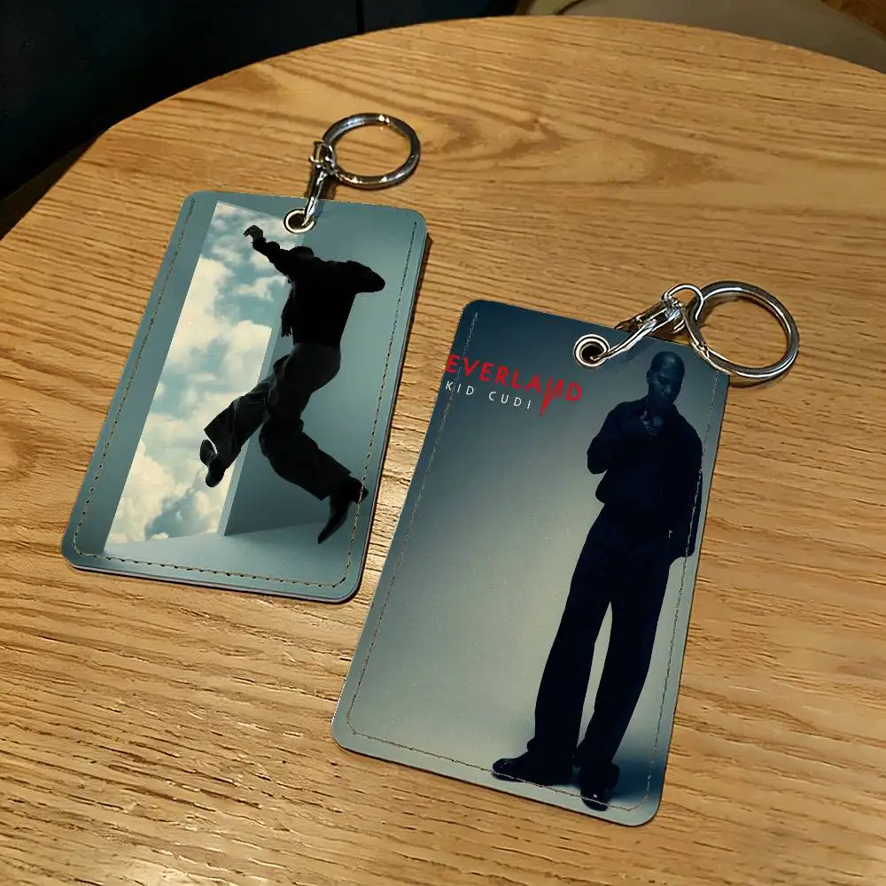 

Рэпер K-Kid C-CudiS Singer, бесплатный держатель для карт с брелком, представительская защита для банковского кредита, метро, автобуса, чехол