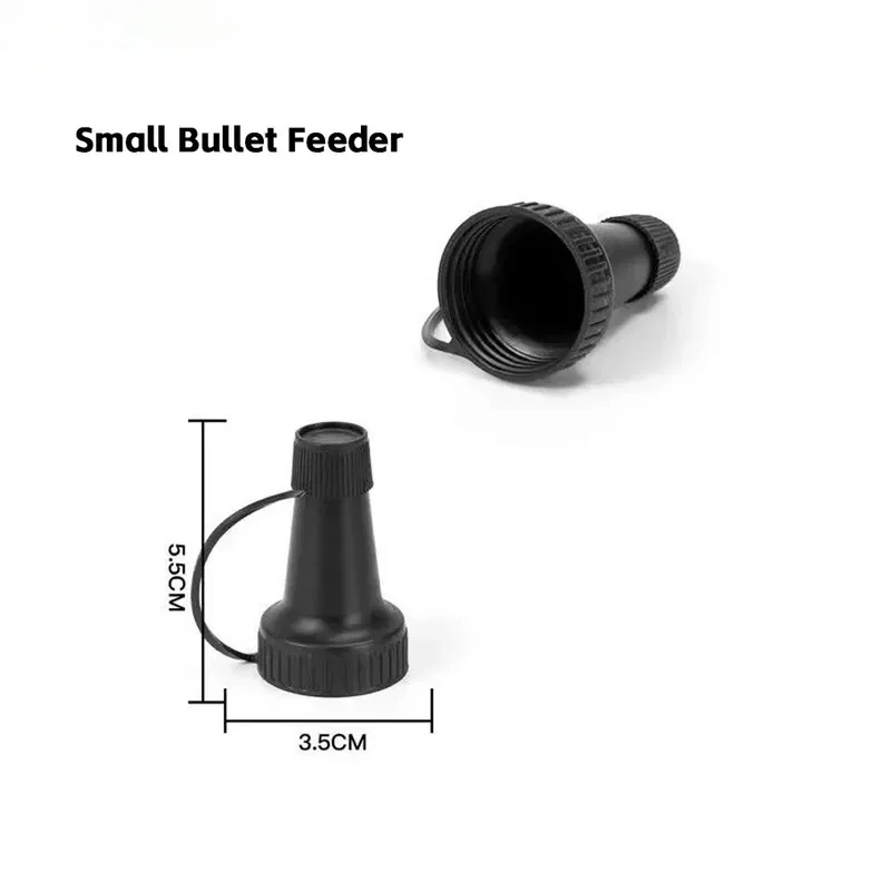 3 個 PC ダイヤモンドボトルゲルボールガン弾薬フィーダーボトル中空水フィルター底ゲルボールパイナップルボトル