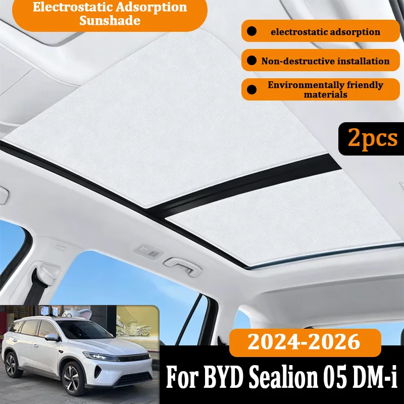 for-byd-sealion-05-dm-i-2024-2025-2026-dmi-dm-i-accessories-car-electrostatic-cling-sunshade-static-sunroof-skylight-sun-shades