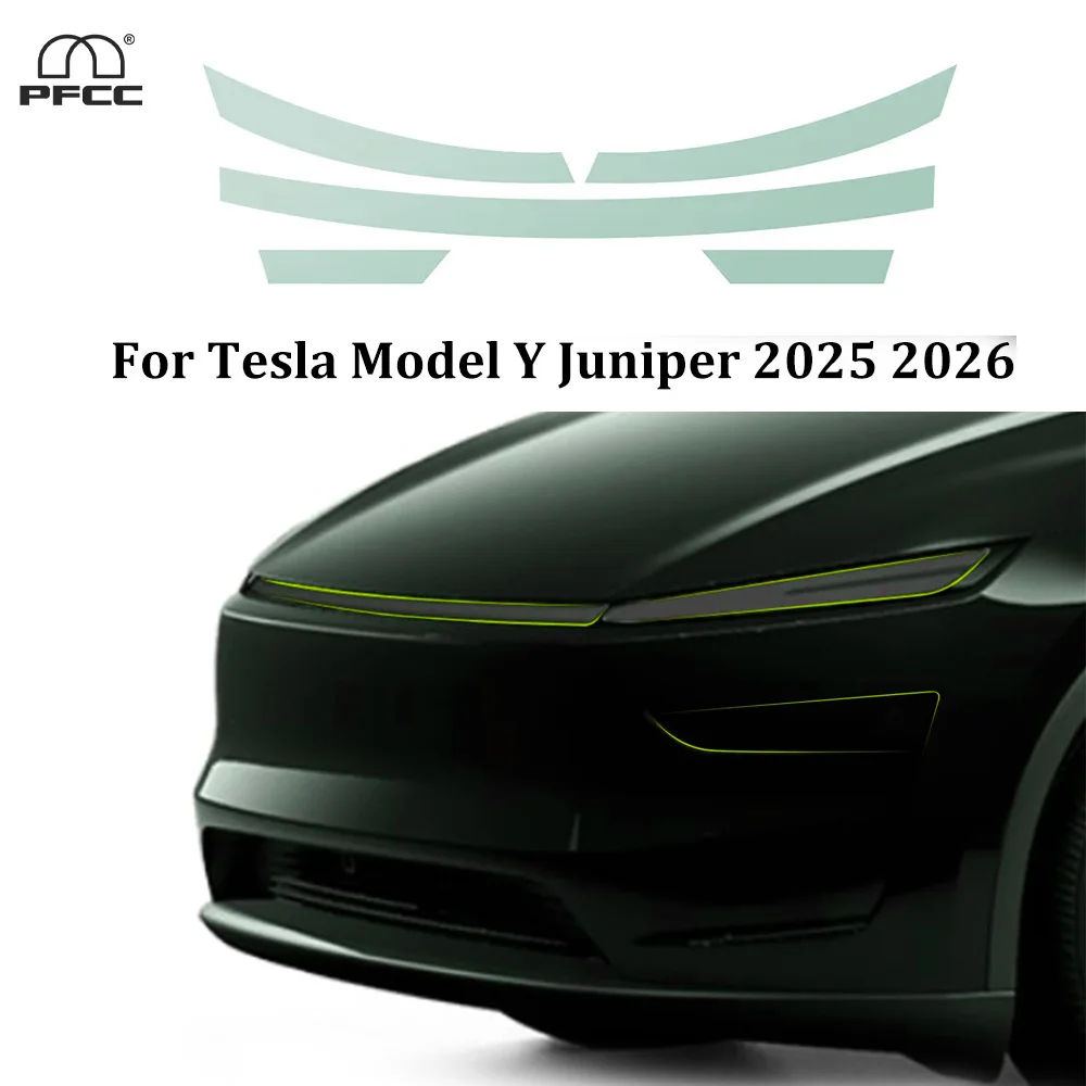 

Для Tesla Model Y Juniper 2025 2026 Автомобильные фары заднего вида A B Столеры Дверные ручки ТПУ Защитная пленка для краски PPF Комплект Прозрачный бюстгальтер