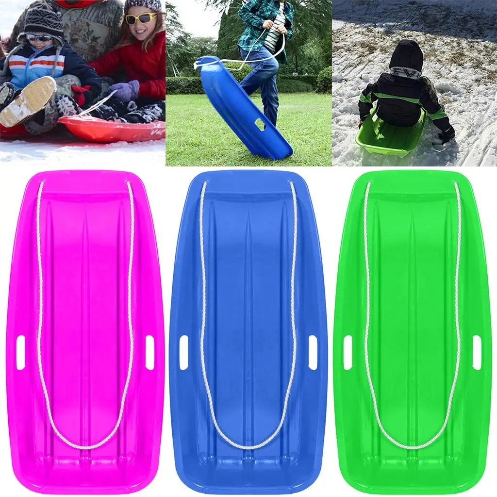 زلاجات توبوجان شديدة التحمل، ألعاب شتوية، لوح منزلق من العشب، زلاجة طائرة #4