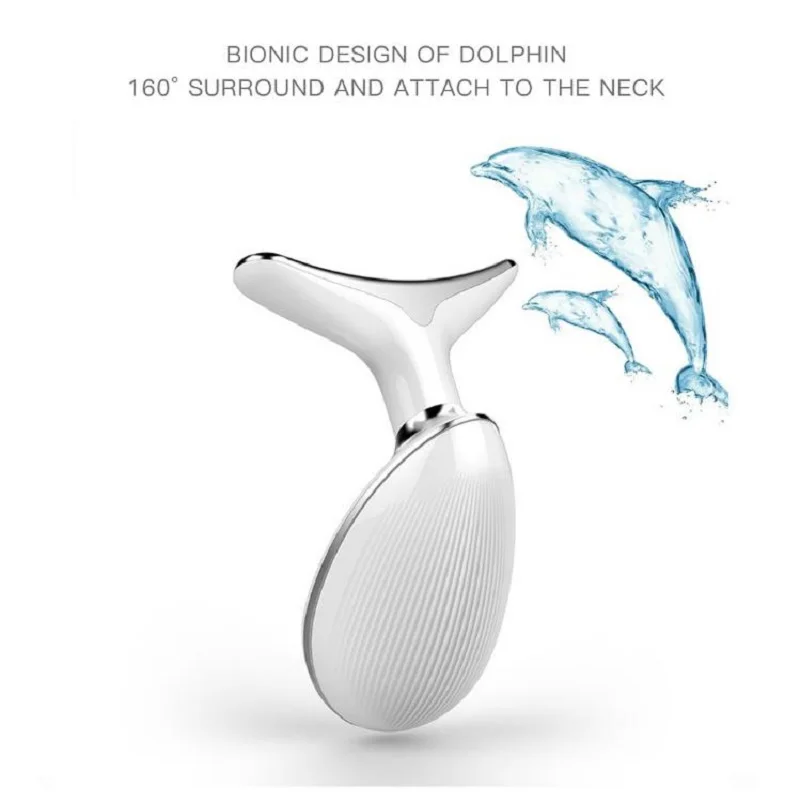 Beauty Neck Face Device LED Photon Therapy Neck Skin Tighten and Lifting Massager Double Chin Reducer Wrinkle Remover Skin Care