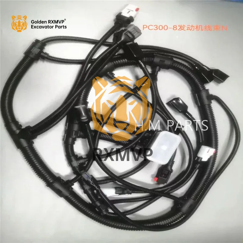 For Excavator Various Engine Harness Fuel Injector Wire Plug Caterpillar Komatsu Hyundai Jcb Hitachi Kobelco RXMVP