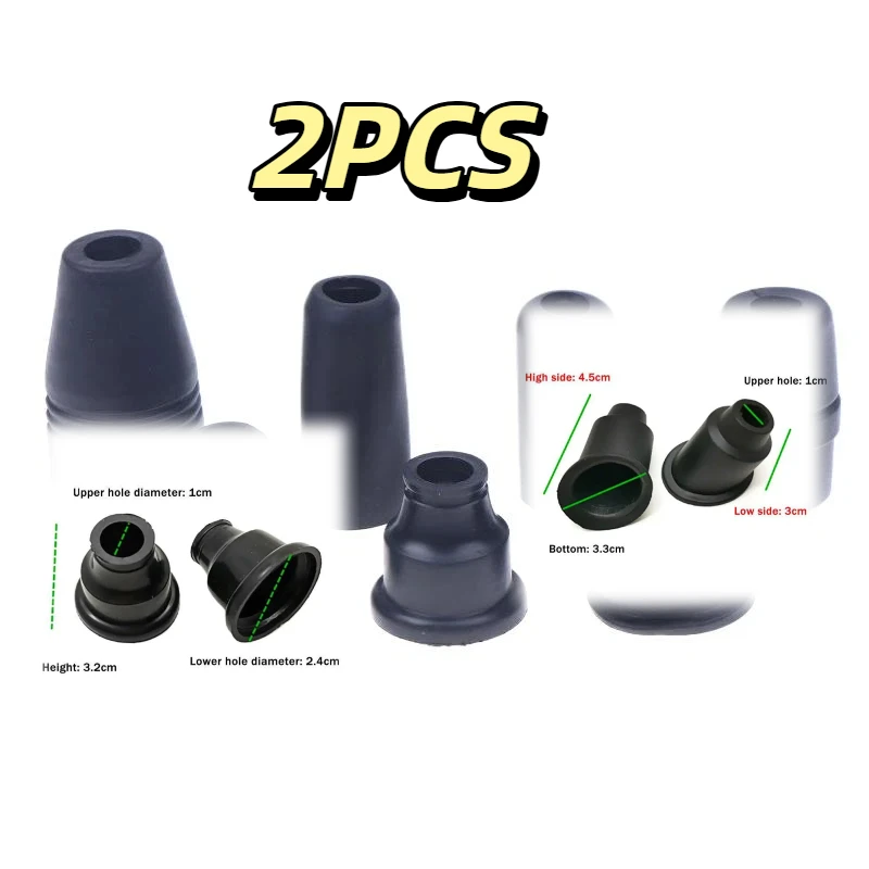 High quality2PCS Motorcycle Scooter CG125 GN125 YBR125 YBR250 TTR225 GN250 Mirror Seal Dust Proof Sleeve For 125cc 150cc 250c