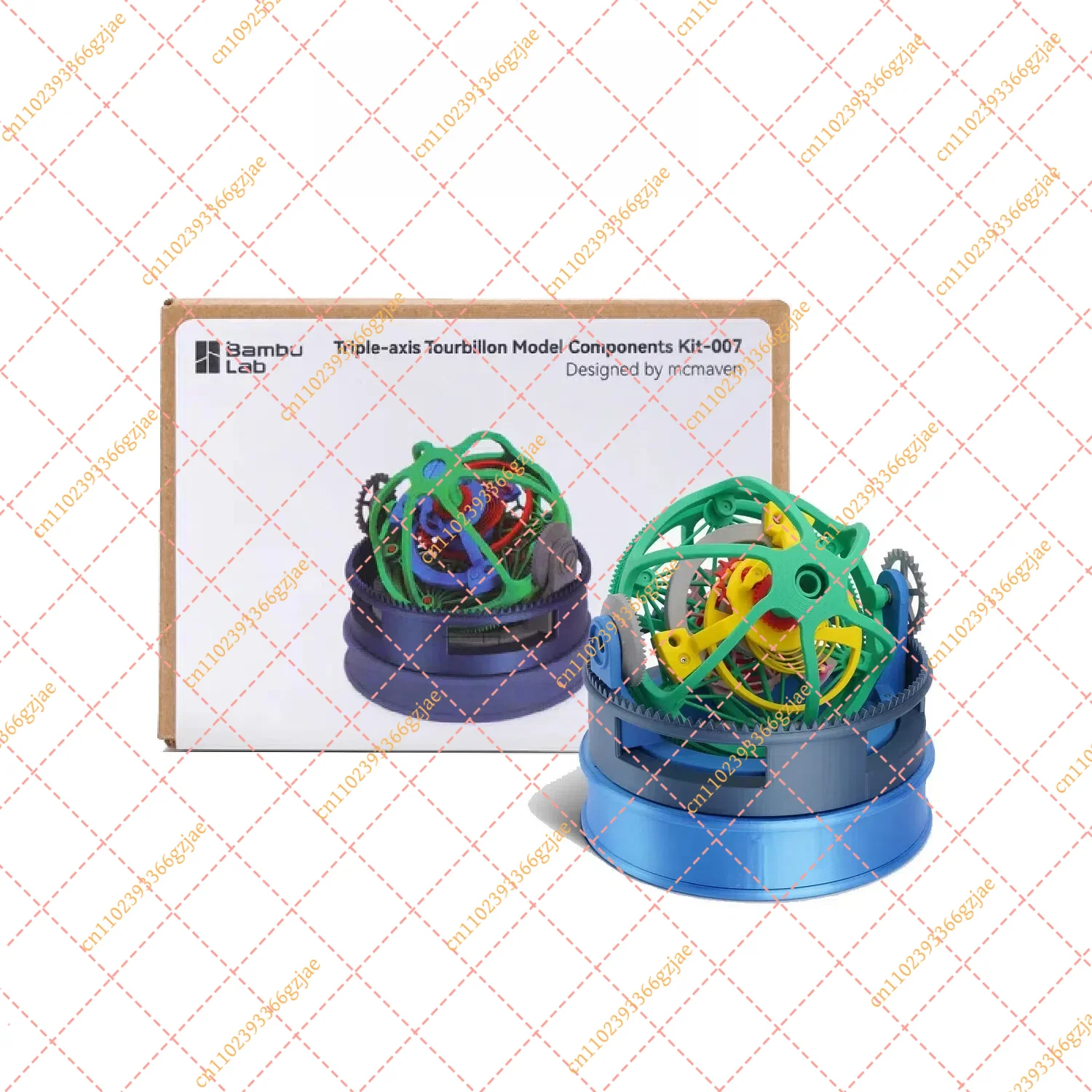 for-bambulab-makerworld-kit-triple-axis-tourbillon-from-bambu-maker-world-tourbillon-model-3d-printable-components-kit-007