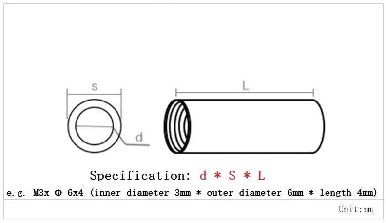 M12 M14 M16 304 Stainless Steel Extend Long Lengthen Round Coupling Nut Connector Joint Sleeve Nut