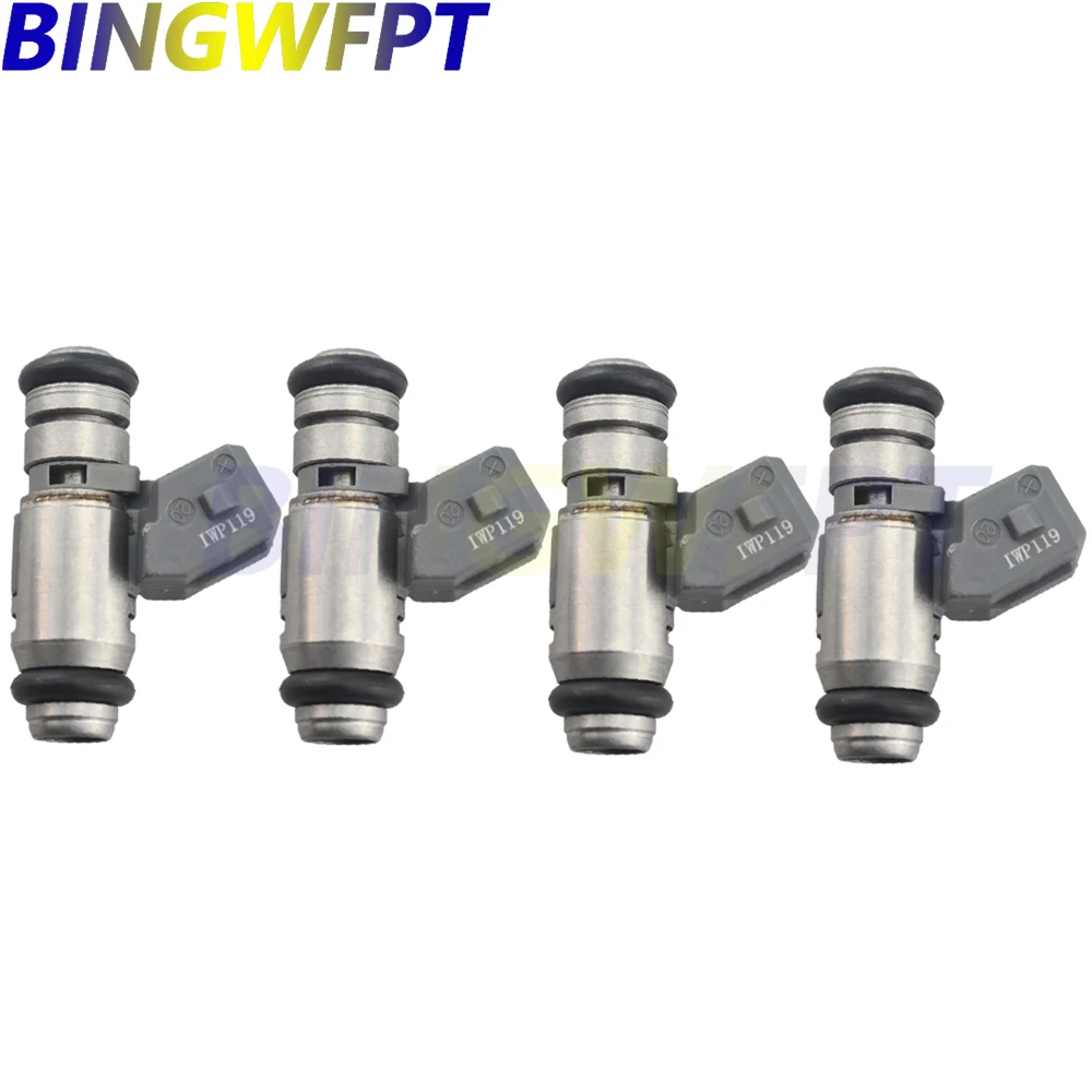 4pcs Fuel Injectors for Ford Fiesta KA 1.3I 2001-2008 2N1U9F593KA IWP119 LFI019