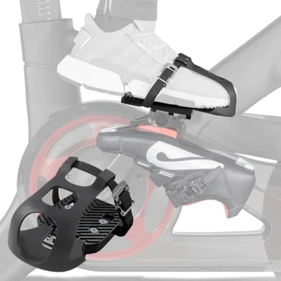 

Toe Cages - Compatible with Peloton Bike and Bike+ Pedals - Convert Peloton Pedals to Dual Function Pedals - Ride with Sneakers