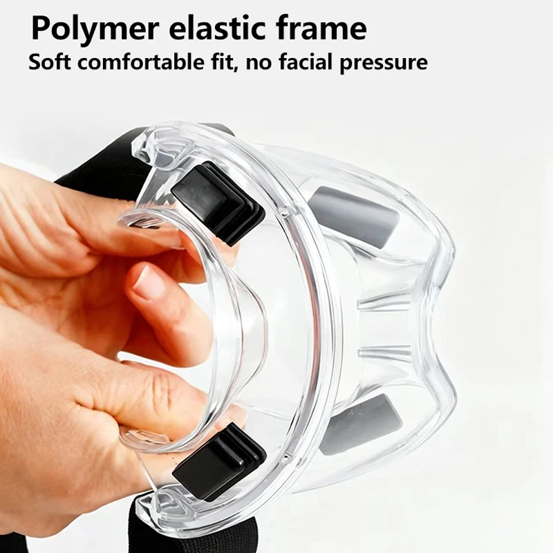 Unisex Ski Goggles for Sports, Dustproof, Sandproof, Windproof, and Fogproof Motorcycle Off-Road Goggles, Plastic Material