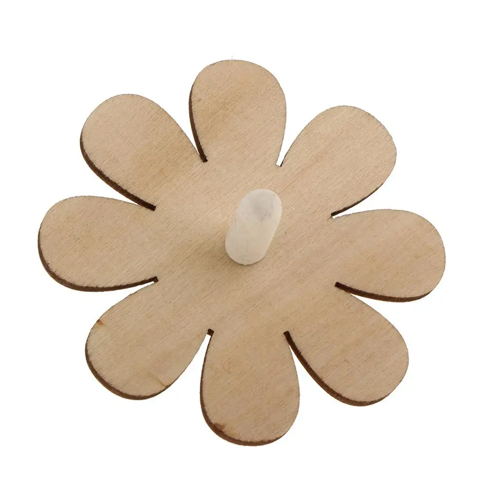 DIY Unfinished Wood Peg Top Spinning Top Art Toy Children Painting Craft Kit for School Classroom
