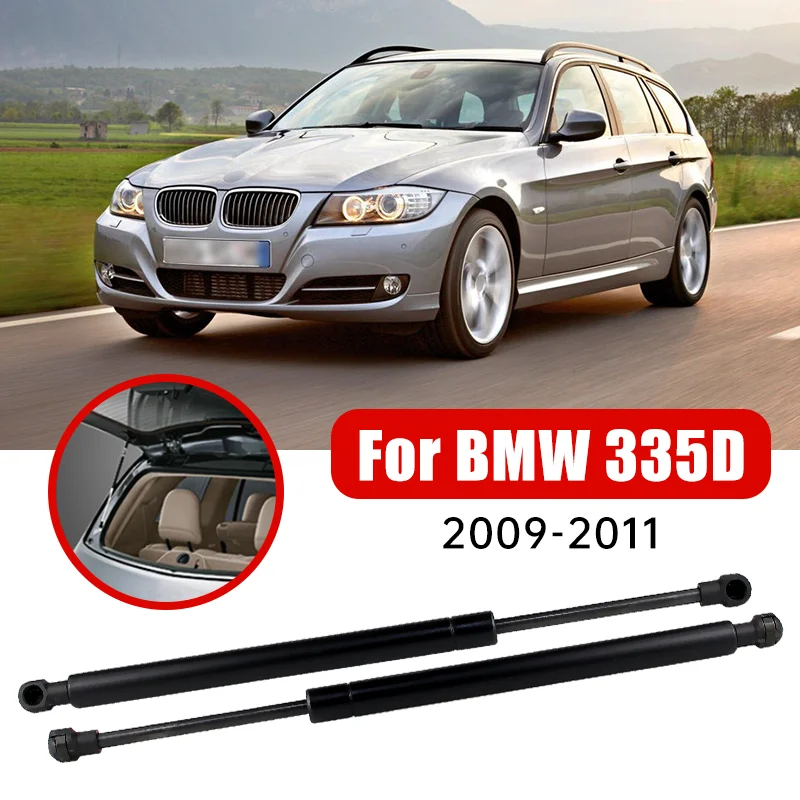 

2 шт. задняя дверь багажника, газовые стойки, поддержка для 2009 2010-2011 BMW-E90 335D Base Sedan, 4-дверный багажник