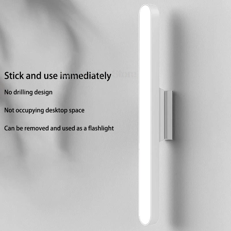 

LED Desk Lamp Bedroom Dormitory Eye Protection Study Magnetic Suction Rotatable Adjustable Desk Dedicated Lighting Tool B1