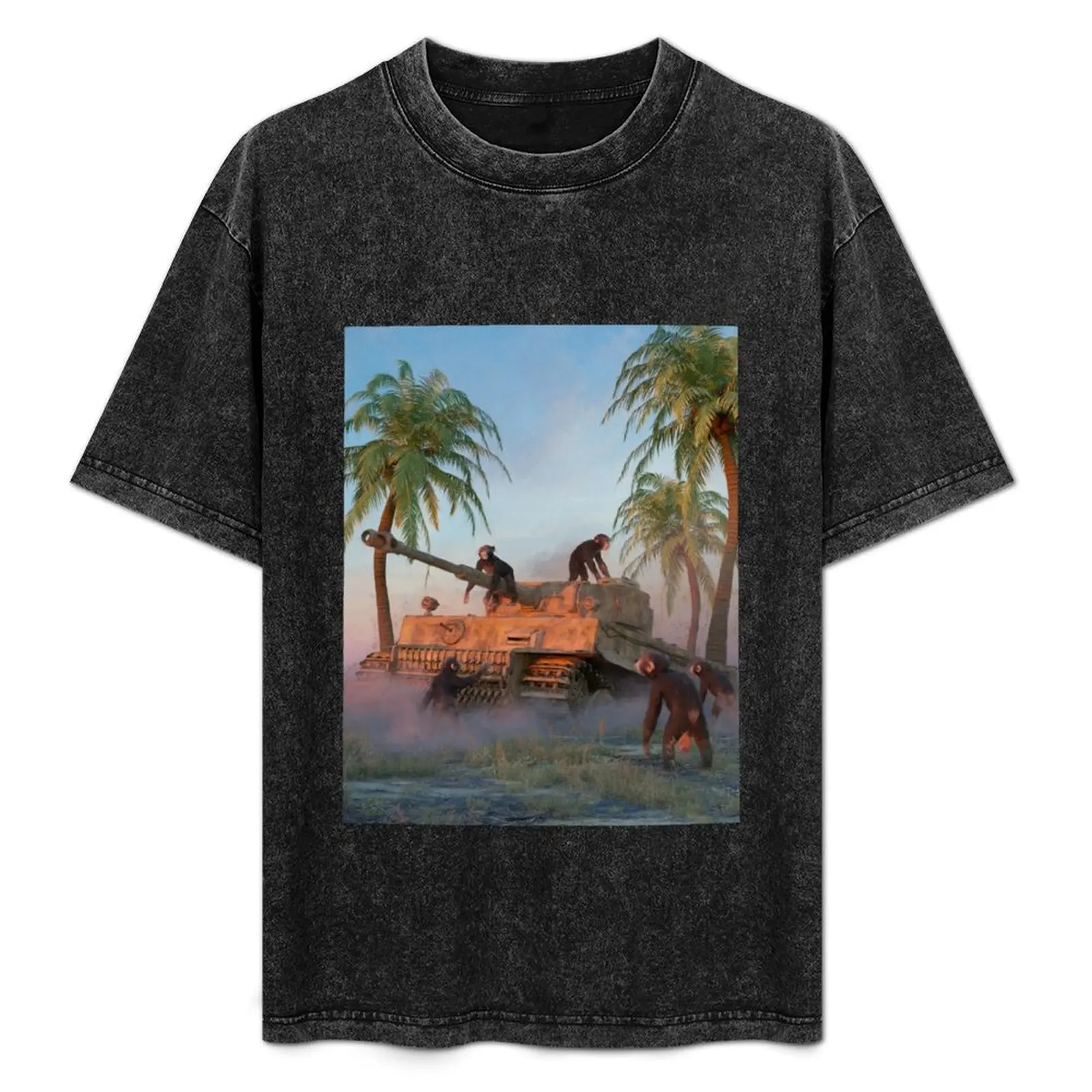 

Beeple MONKEYS T-Shirt Sports Basic Short Sleeve T-Shirt